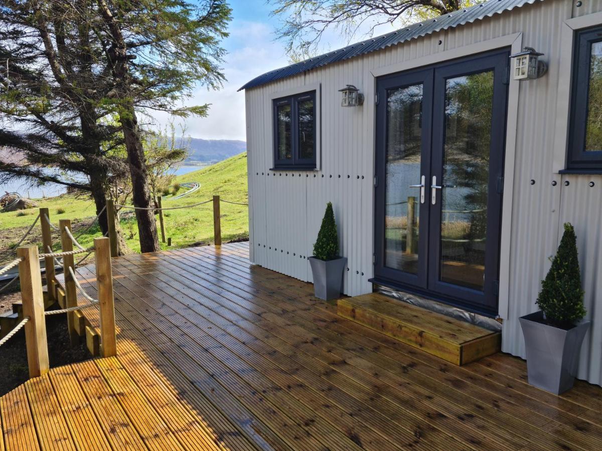The Bay ,Luxury Shepherds Hut, Dundonnell Buitenkant foto