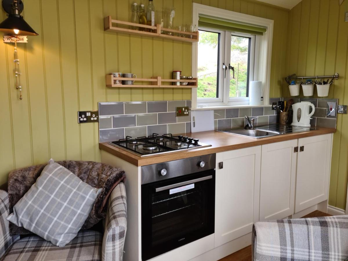 The Bay ,Luxury Shepherds Hut, Dundonnell Buitenkant foto