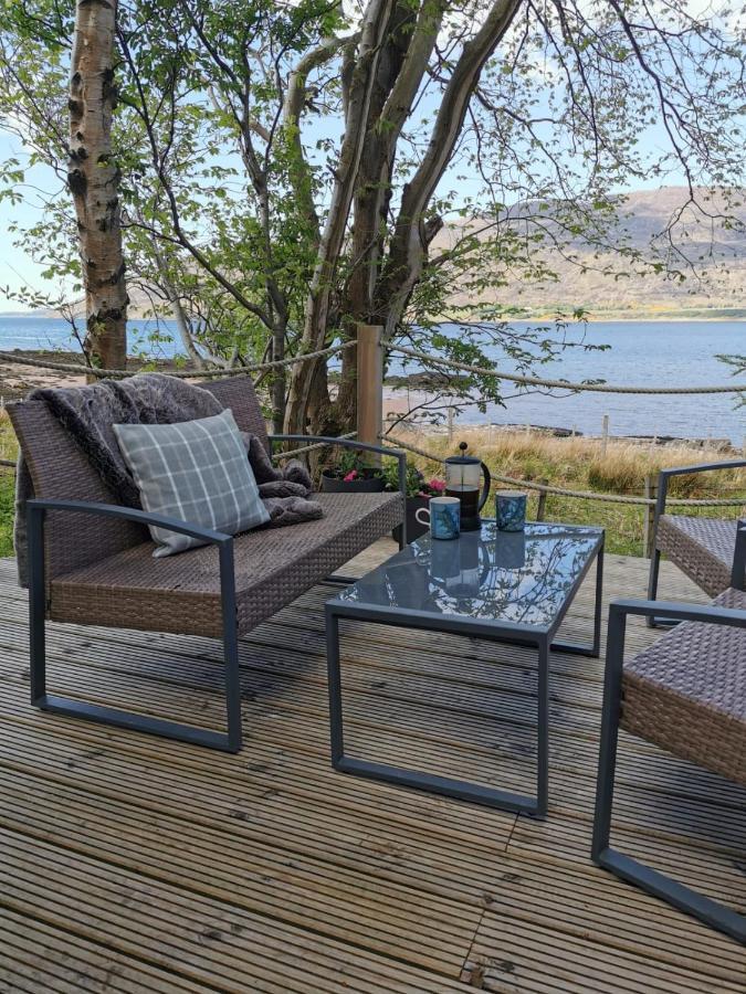 The Bay ,Luxury Shepherds Hut, Dundonnell Buitenkant foto