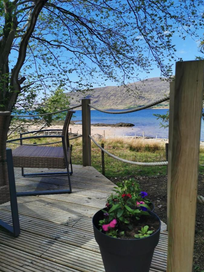 The Bay ,Luxury Shepherds Hut, Dundonnell Buitenkant foto