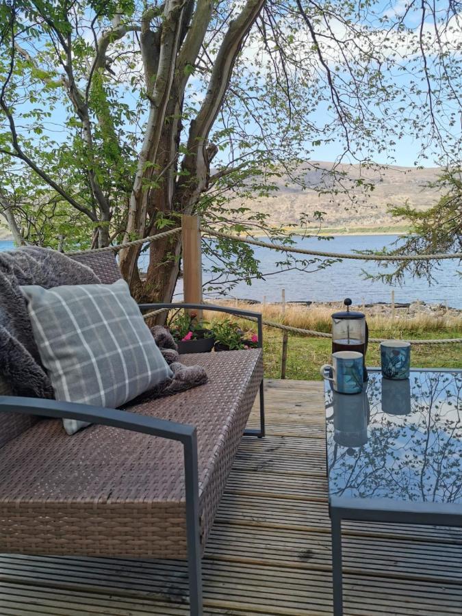 The Bay ,Luxury Shepherds Hut, Dundonnell Buitenkant foto