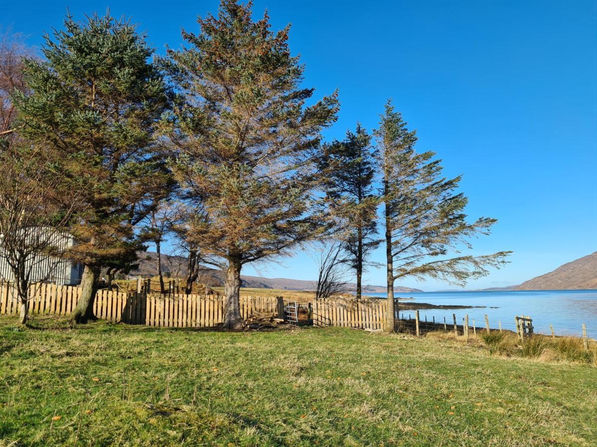 The Bay ,Luxury Shepherds Hut, Dundonnell Buitenkant foto