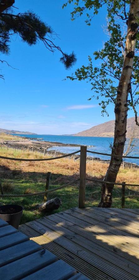 The Bay ,Luxury Shepherds Hut, Dundonnell Buitenkant foto