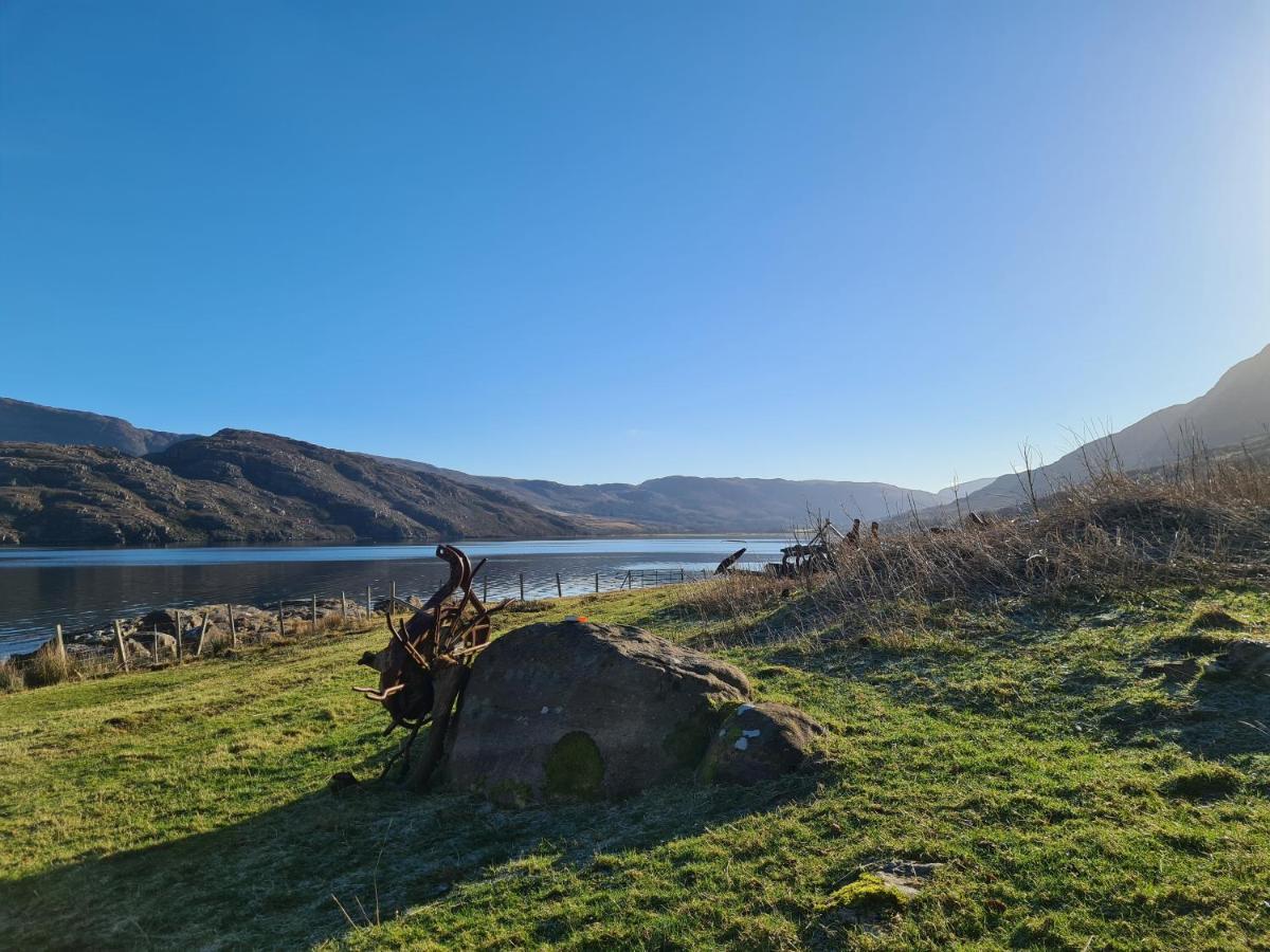 The Bay ,Luxury Shepherds Hut, Dundonnell Buitenkant foto