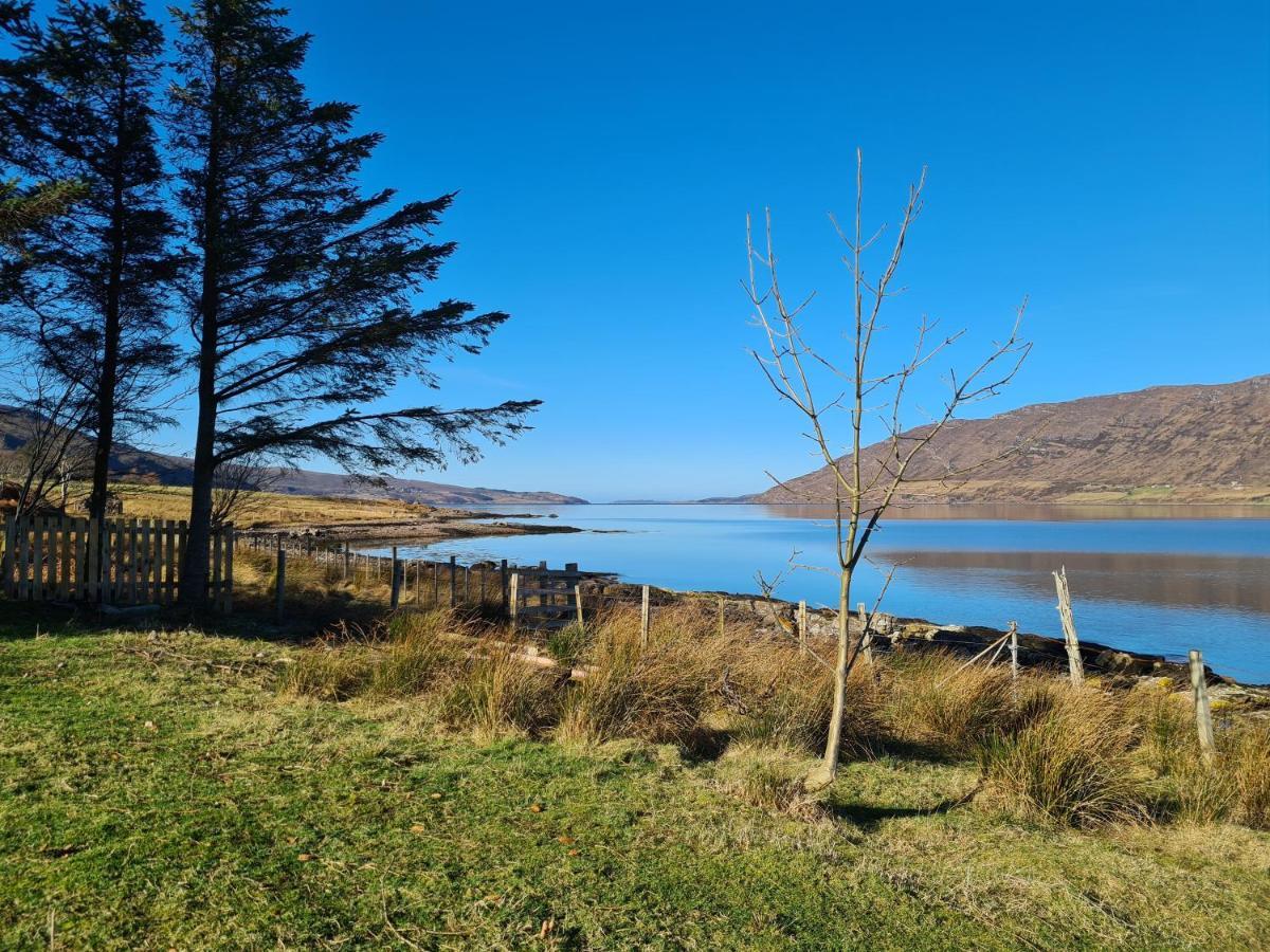 The Bay ,Luxury Shepherds Hut, Dundonnell Buitenkant foto