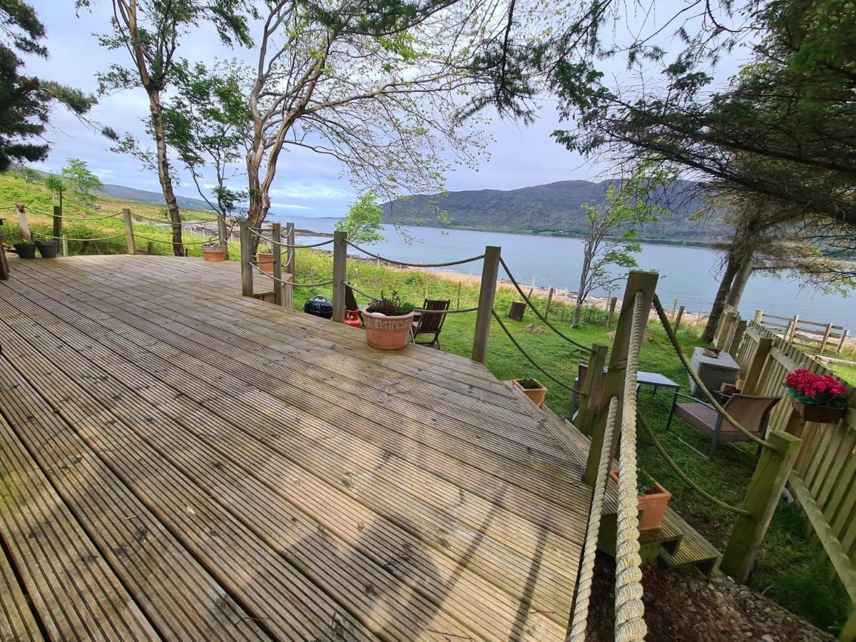 The Bay ,Luxury Shepherds Hut, Dundonnell Buitenkant foto