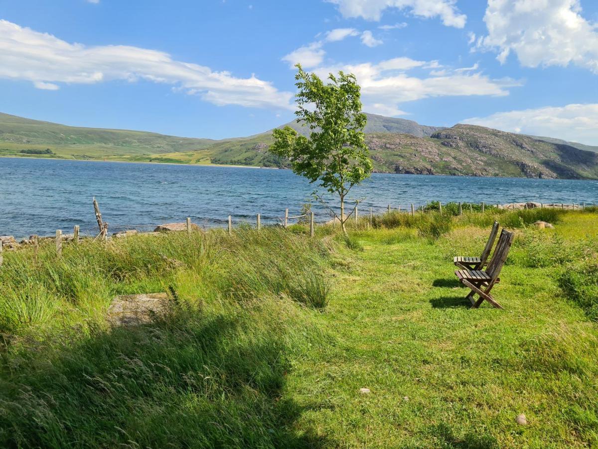 The Bay ,Luxury Shepherds Hut, Dundonnell Buitenkant foto